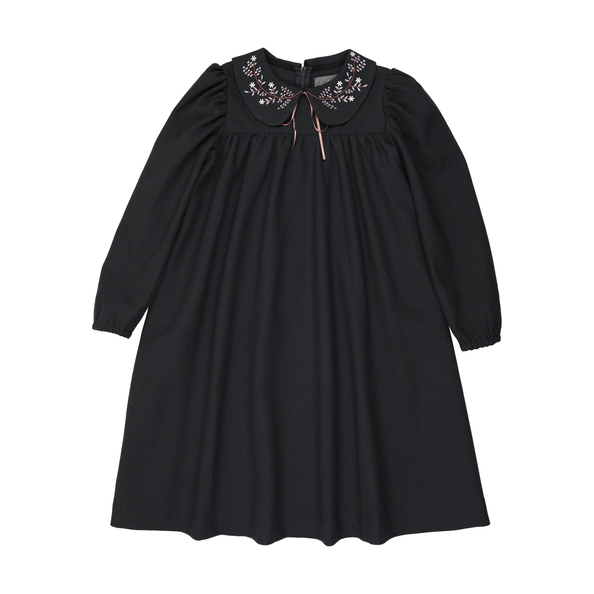 SWEET THREADS ZARA  EMBROIDERED COLLAR DRESS