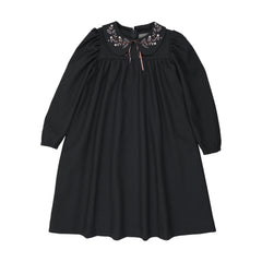 SWEET THREADS ZARA  EMBROIDERED COLLAR DRESS