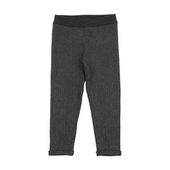SWEET THREADS MONOCHROME PATTERNED KNIT LEGGINGS