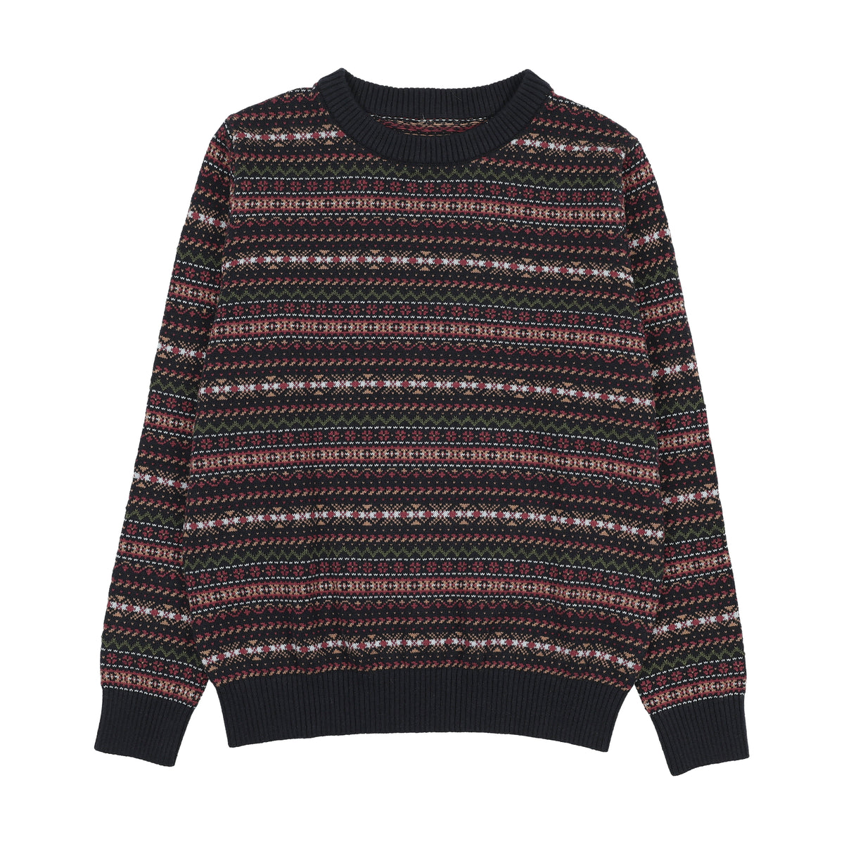 SWEET THREADS EVEREST PATTERN SWEATER