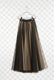 VENERA ARAPU 2PC TULLE OVERLAY TOP AND MAXI SKIRT