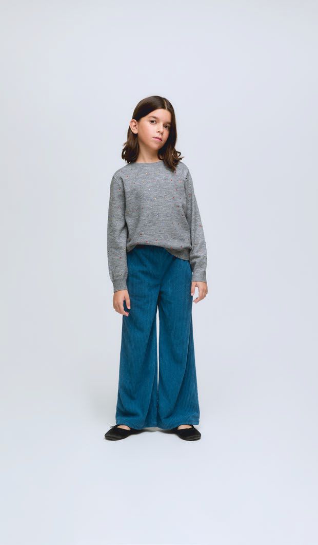 COMPANIA FANTASTICA MINI CREW SWEATER
