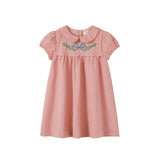 NOU NELLE SS SCALLOP EMBROIDERED DRESS