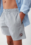 COLMAR STRIPE COLMAR LOGO SWIM SHORTS