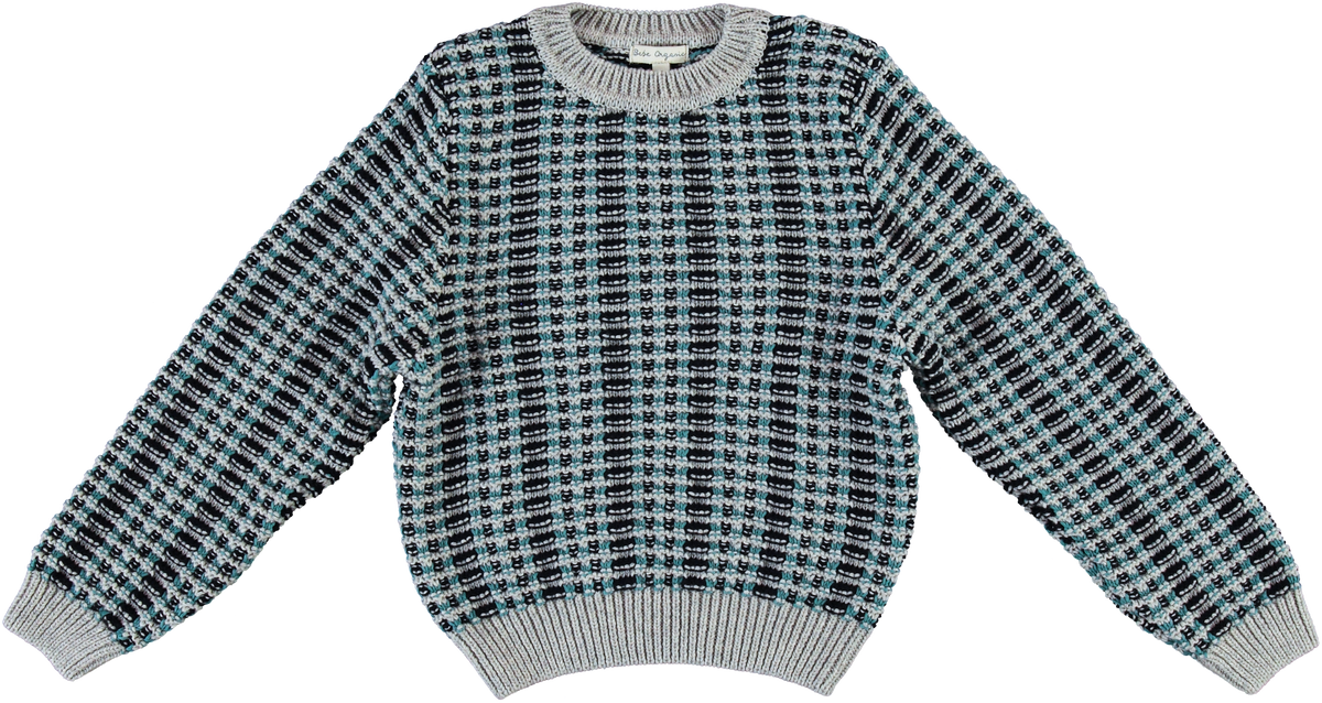 BEBE ORGANIC SEAN CROCHET SWEATER