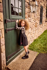 LITTLE PARNI ARGYLE TURTLENECK