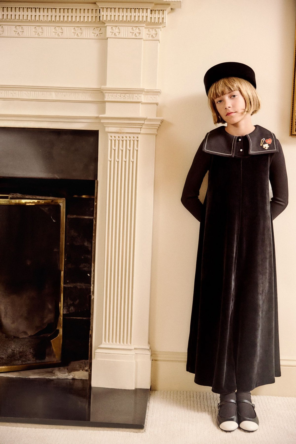 LITTLE PARNI VELOUR MAXI