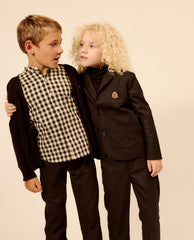 LITTLE PARNI CHECKED SHIRT