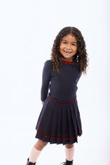 RETRO KID STELLA RIBBON DETAIL SKIRT