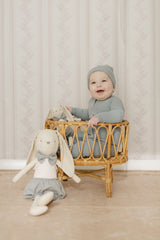 MI AMOUR 2PC SWEET DREAMS PAJAMA FOOTIE+HAT SET