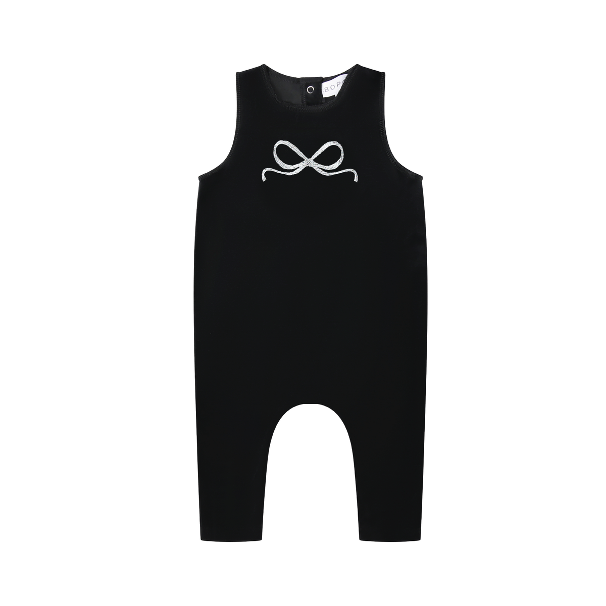 BOPOP EMBROIDERED BOW OVERALL