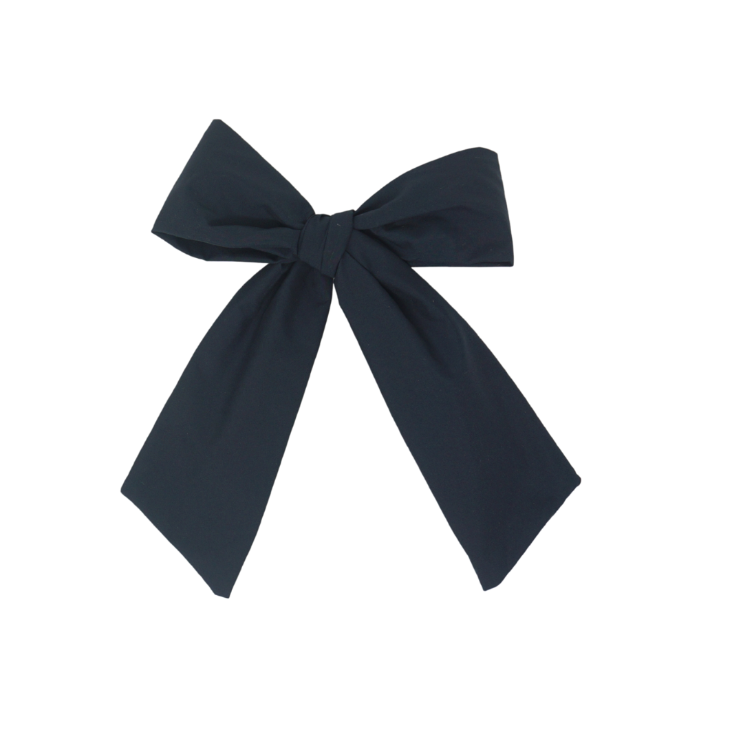 BANDEAU TAFFETA WINTER CLASSIC MEDIUM BOW CLIP