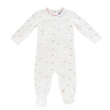 KIPP BABY 2PC BERRY PATTERN FOOTIE W/PIXIE BONNET