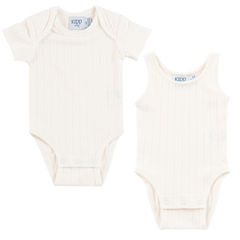 KIPP BABY 2 PACK POINTELLE SCALLOP BODYSUITS