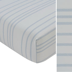 KIPP BABY STRIPED FITTED CRIB SHEET
