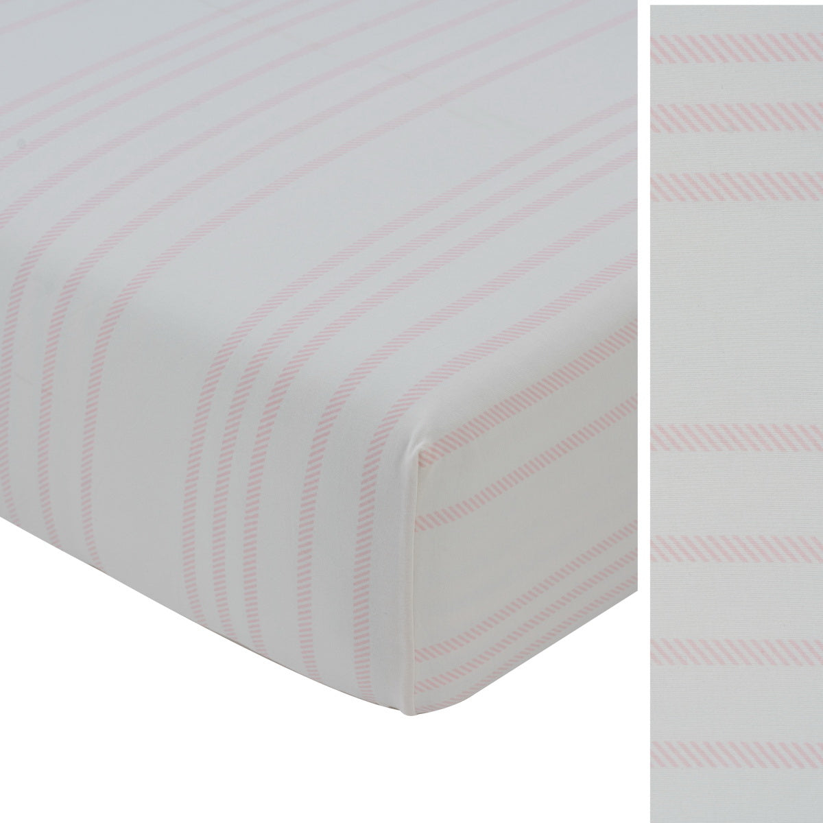 KIPP BABY STRIPED FITTED CRIB SHEET