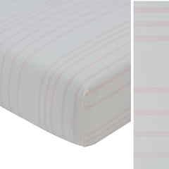 KIPP BABY STRIPED FITTED CRIB SHEET