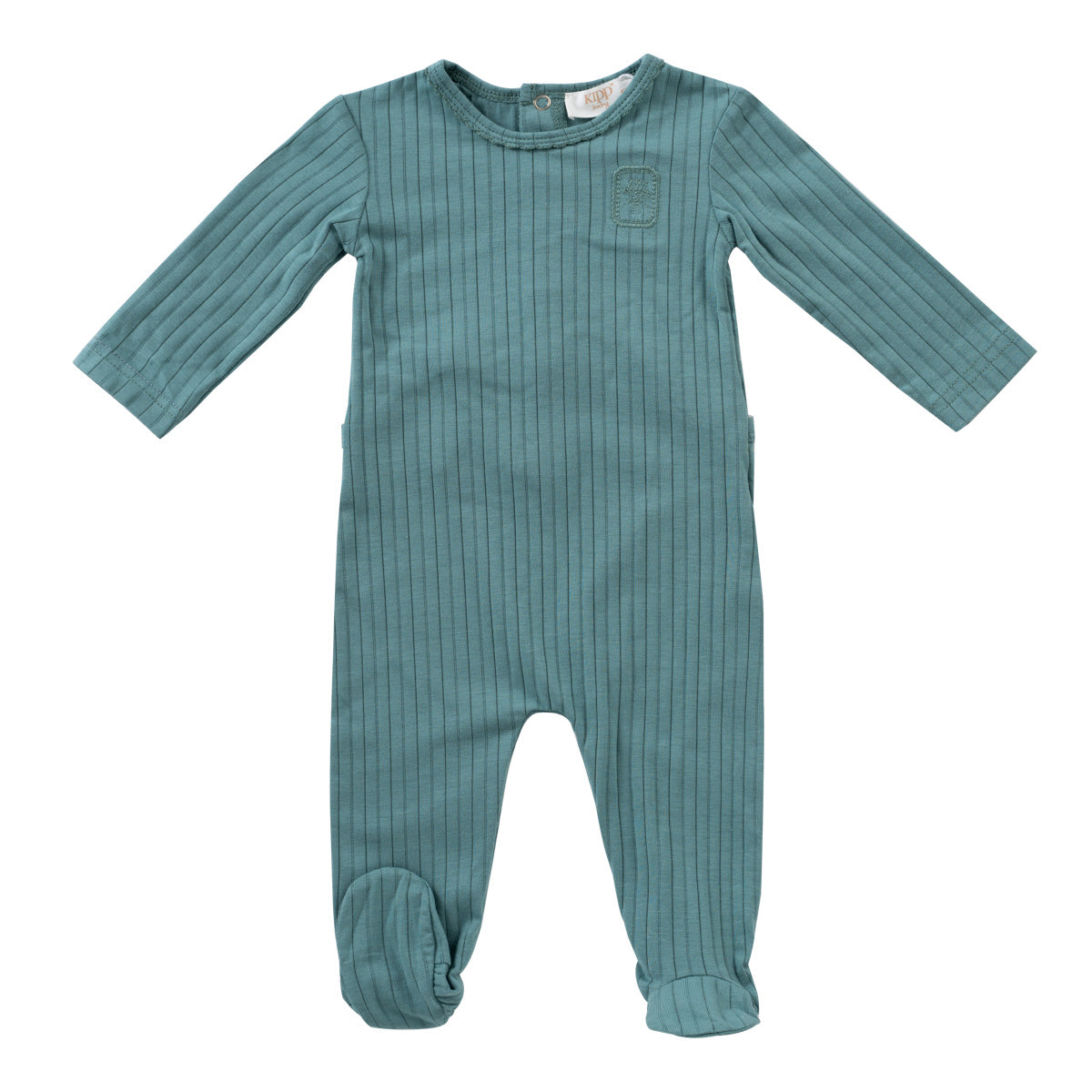 KIPP BABY EMBROIDERED RIB FOOTIE