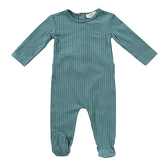 KIPP BABY EMBROIDERED RIB FOOTIE