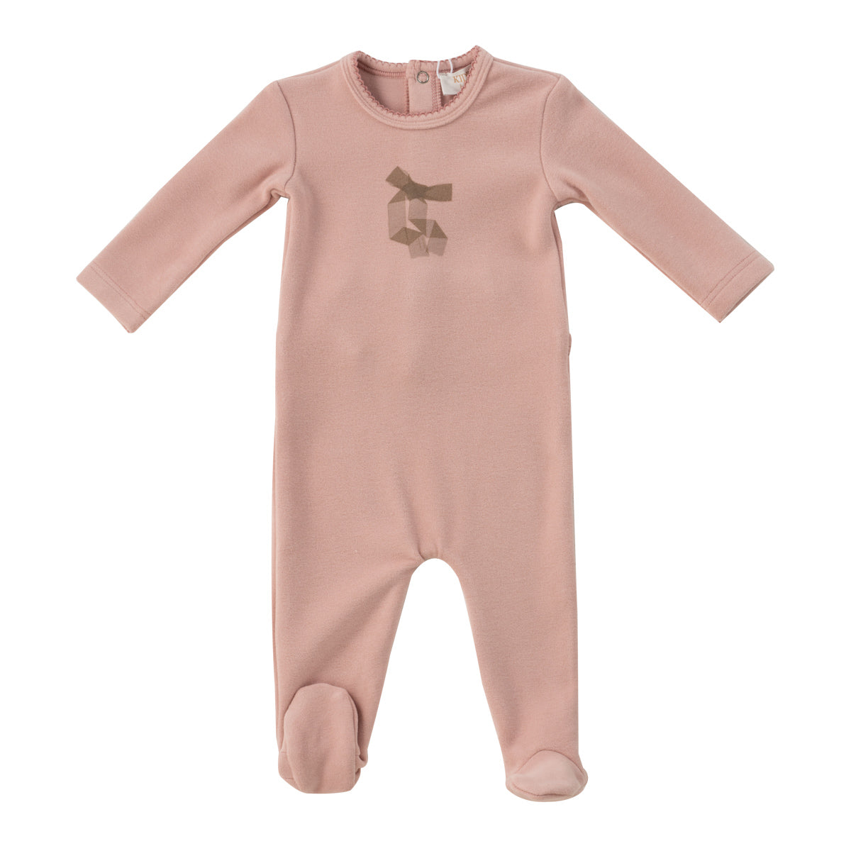 KIPP BABY FELT BOW FOOTIE
