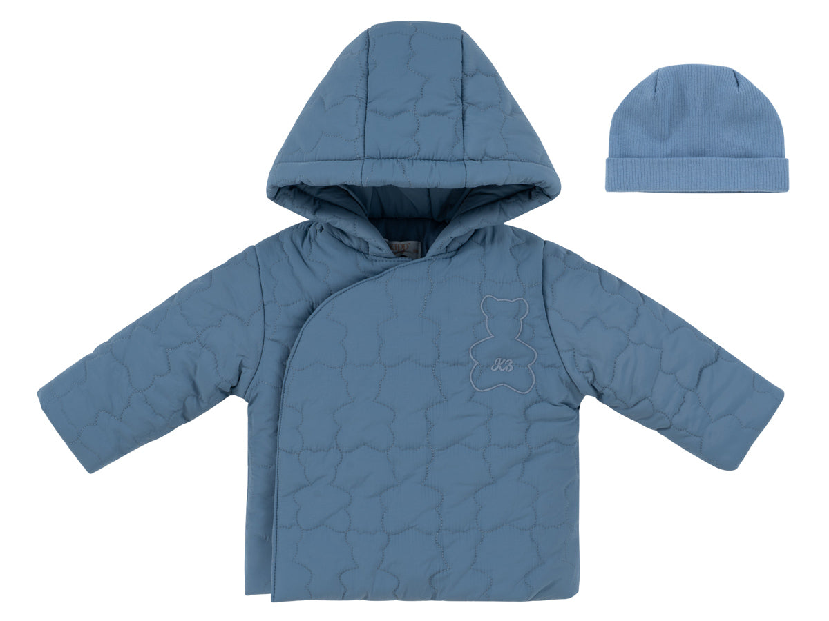 KIPP BABY 2PC PETIT OURS PADDED JACKET & HAT SET