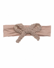 BANDEAU TEXTURED WOOL BRAID BABY MODAL BAND