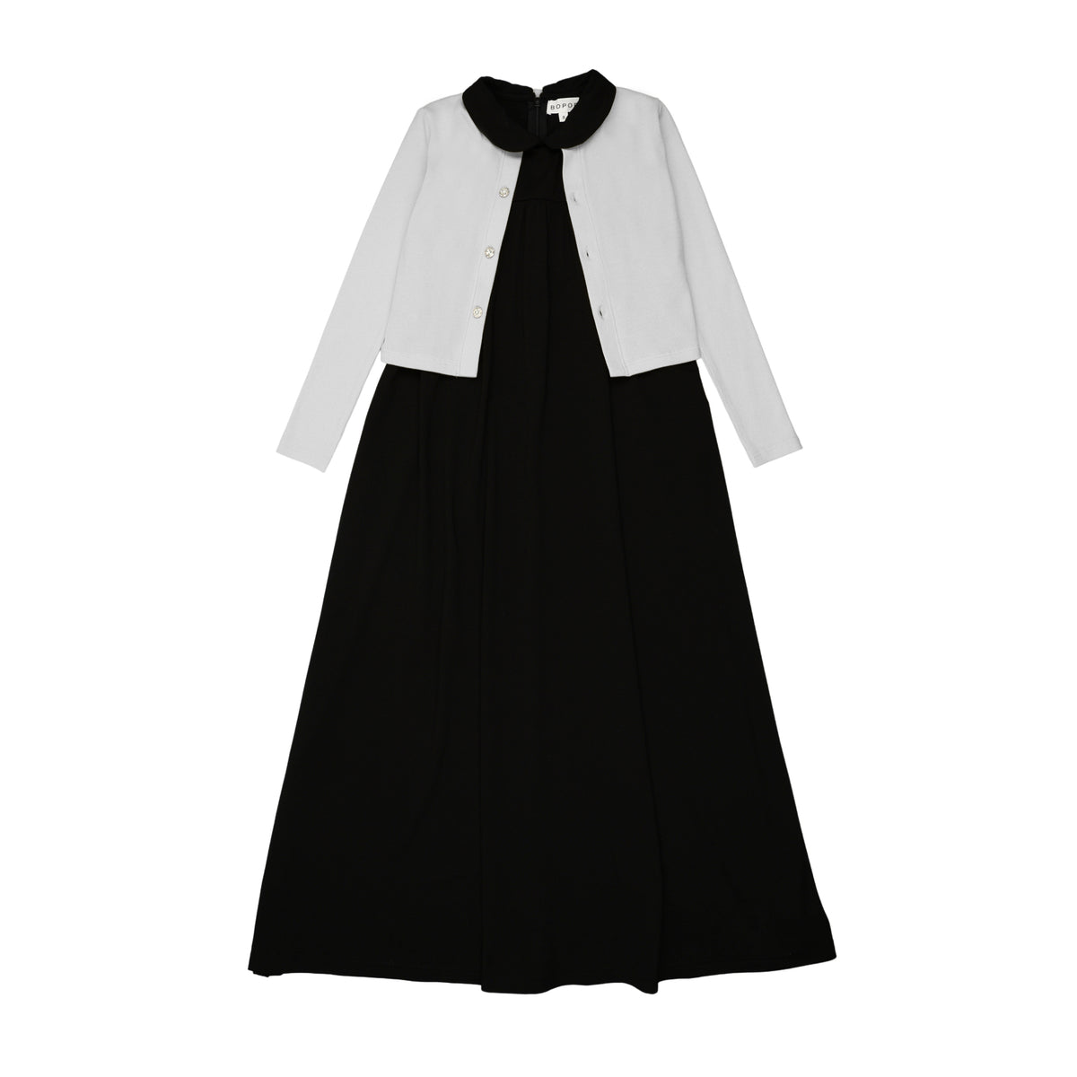 BOPOP MAXI ROBE WITH CARDIGAN