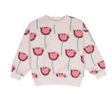 WYNKEN ALLOVER TULIP PRINT SWEATER