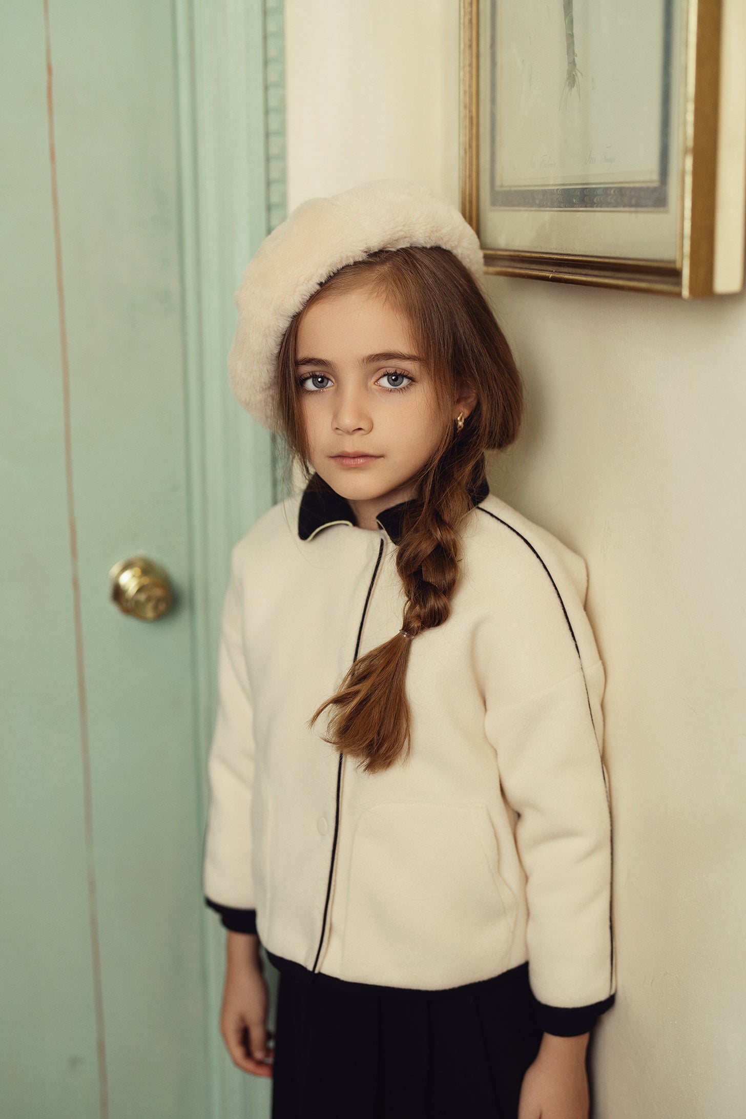 POMPOMME WOOL JACKET