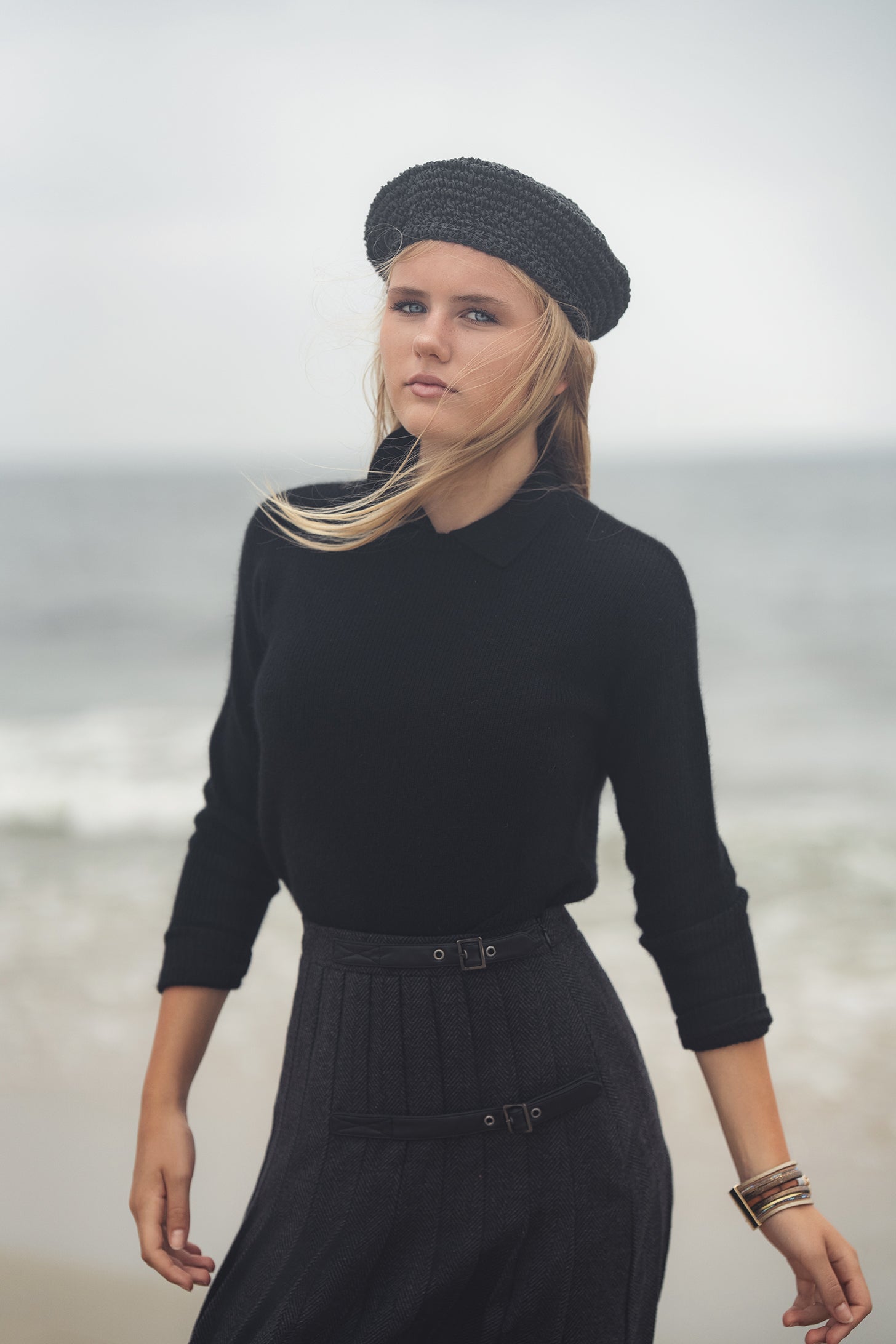 GEM PLEATED SKIRT