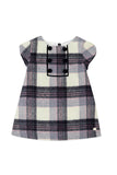 TARTINE ET CHOCOLAT SS DOUBLE BREASTED PLAID DRESS