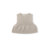 BENE BENE BABY MOU EYELET KNIT BIB TOP