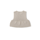 BENE BENE BABY MOU EYELET KNIT BIB TOP