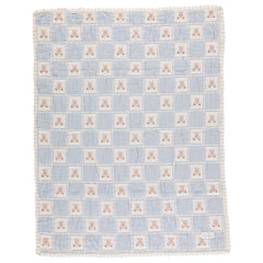 BEBE ORGANIC TEDDY PATCHWORK BLANKET