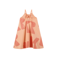 RETRO KID TESS ALLOVER LOGO HI LOW DRESS