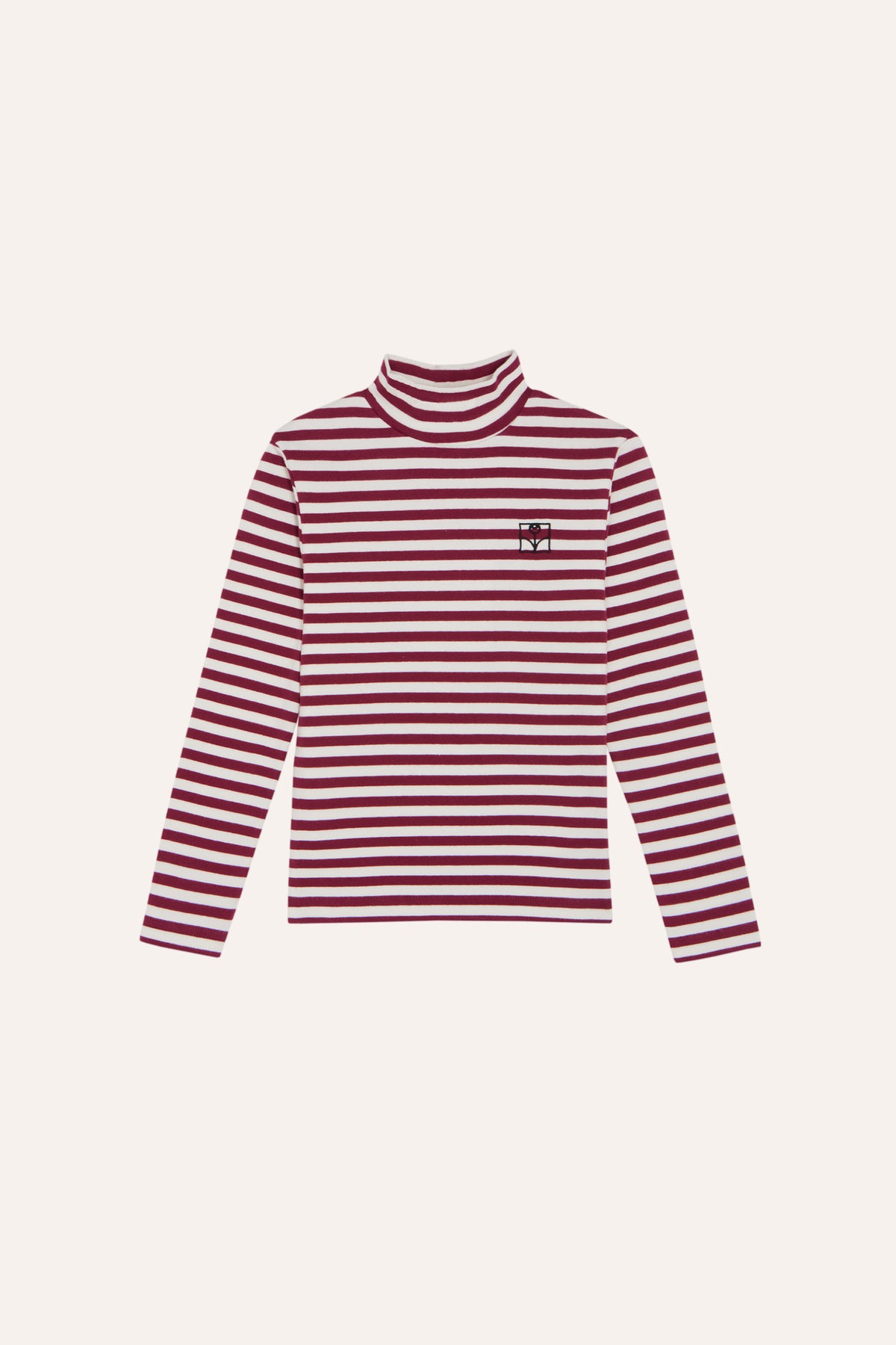 THE CAMPAMENTO STRIPED TURTLENECK