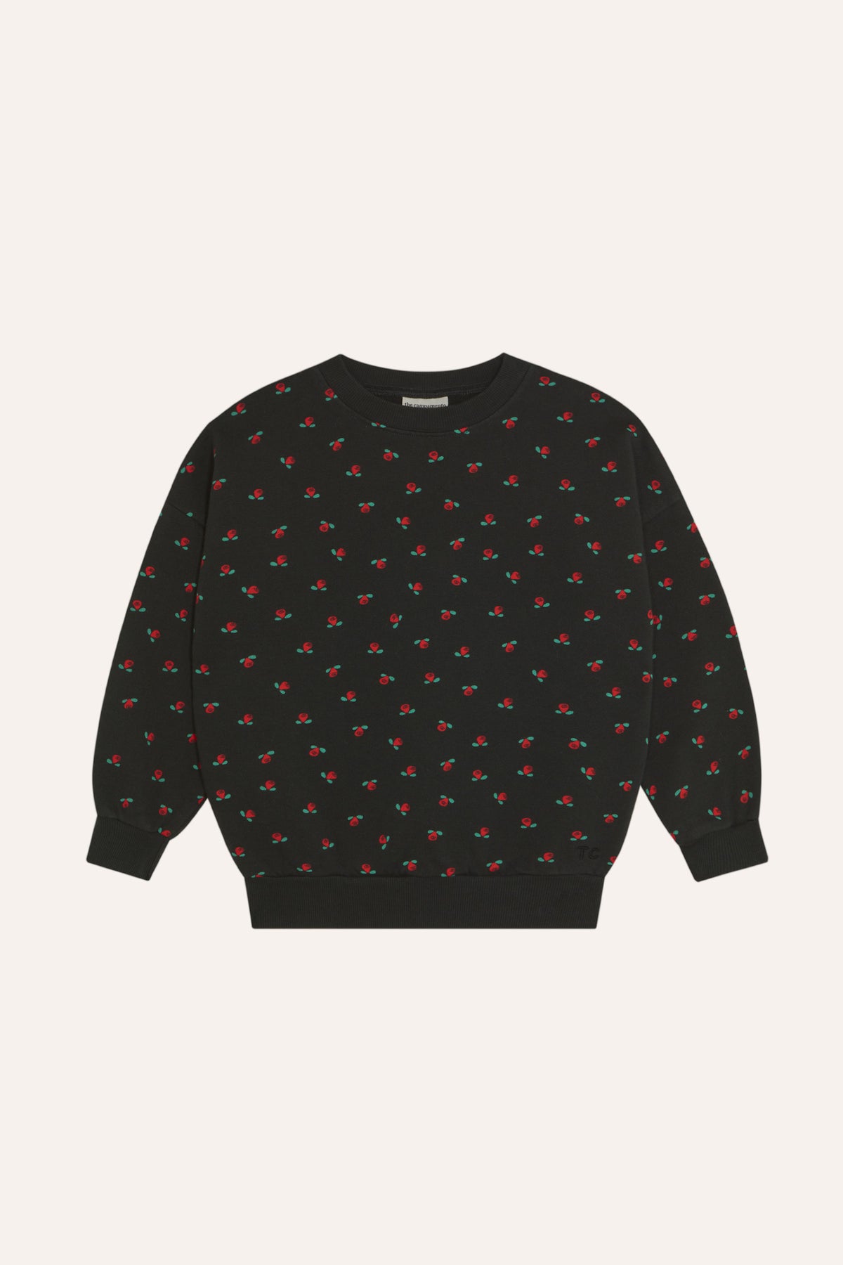 THE CAMPAMENTO 2PC FLOWER PRINT SWEATSHIRT WITH SKIRT