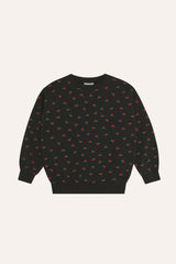 THE CAMPAMENTO 2PC FLOWER PRINT SWEATSHIRT WITH SKIRT