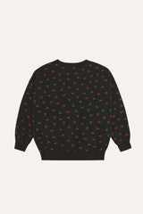 THE CAMPAMENTO 2PC FLOWER PRINT SWEATSHIRT WITH SKIRT
