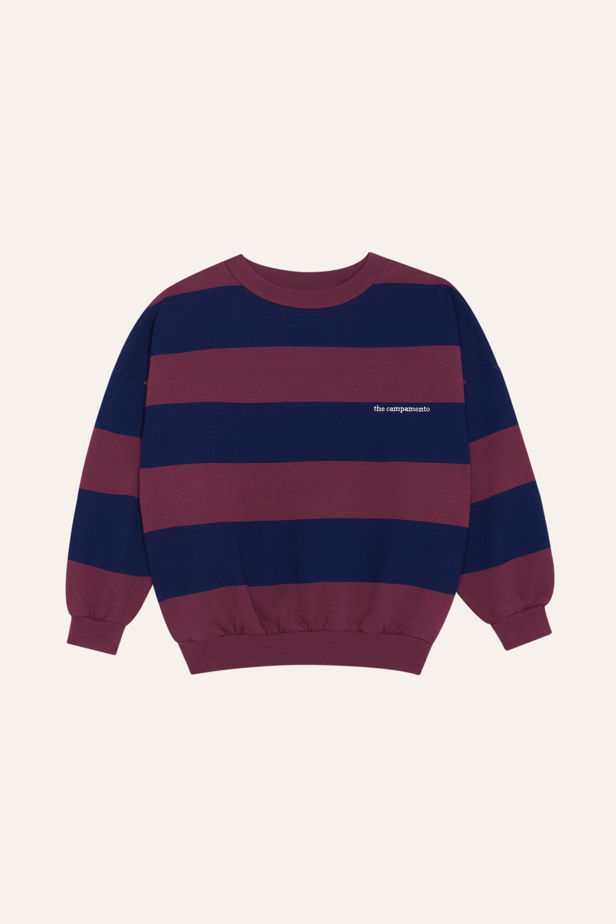 THE CAMPAMENTO STRIPED SWEATSHIRT