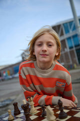 TUMBLE 'N DRY BEESTON STRIPED GRAPHIC SWEATSHIRT