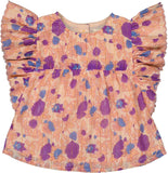 LOUIS LOUISE 2PC JASMIN INDIAN FLOWER PRINT TUNIC WITH LONDON BLOOMER