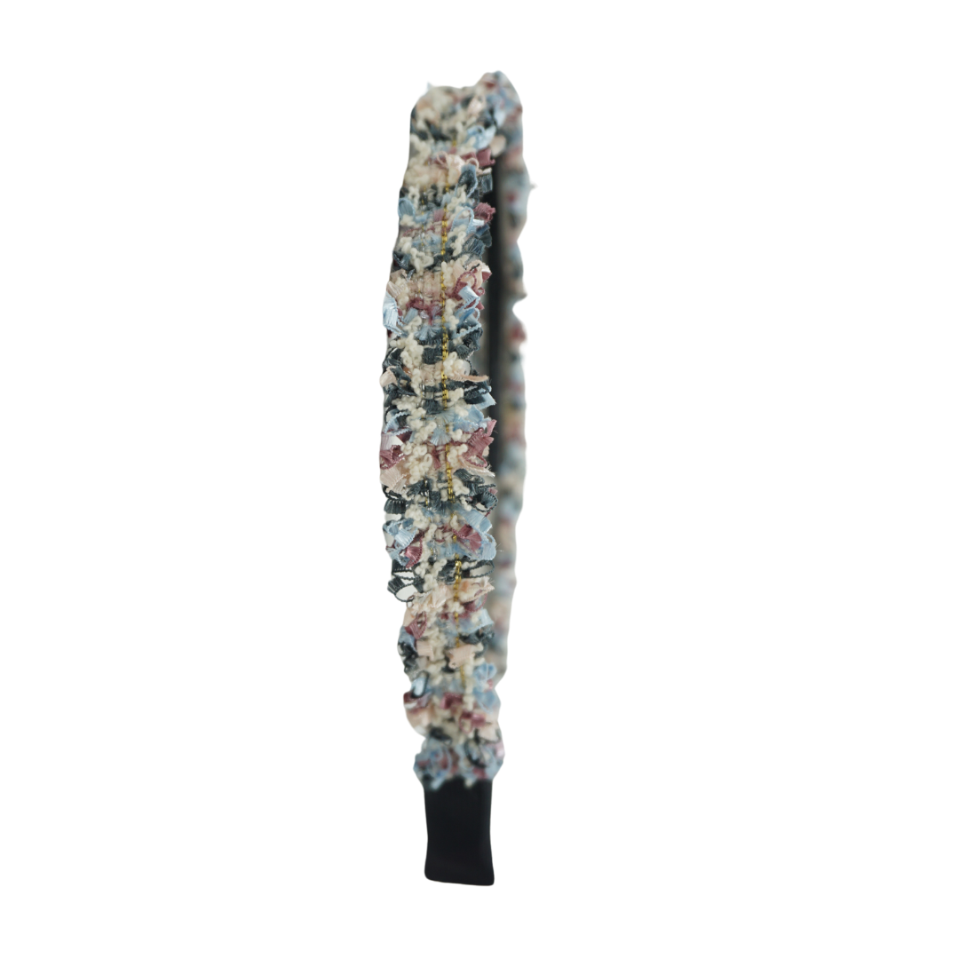 BANDEAU TWEED COLLECTION THIN FLAT HEADBAND
