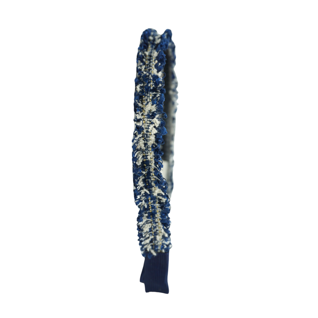 BANDEAU TWEED COLLECTION THIN FLAT HEADBAND