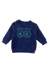 LOUD APPAREL "CLUB" LOGO EYES PRINT SWEATSHIRT