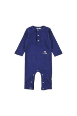 LOUD APPAREL "VERBIER" LOGO PRINT ROMPER