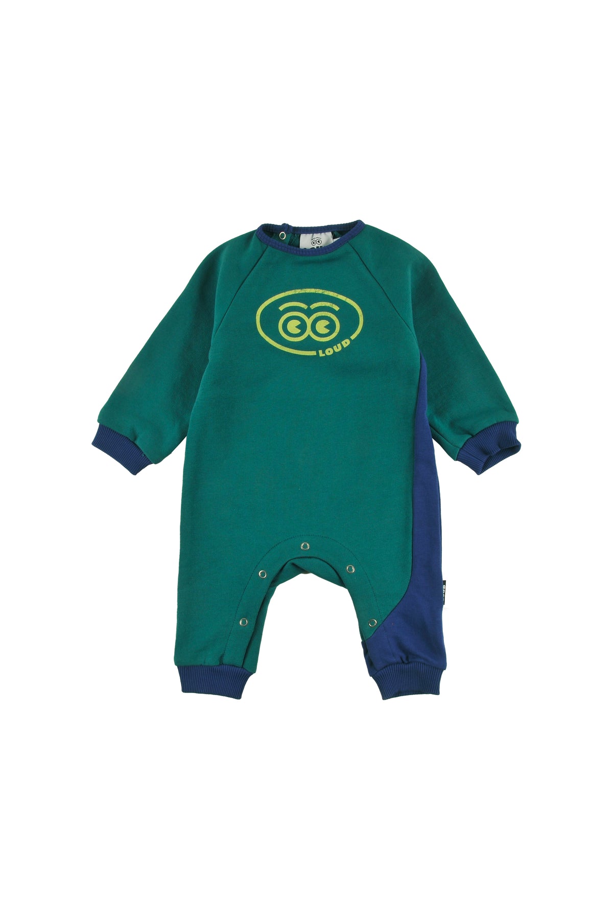 LOUD APPAREL "KILLY" COLORBLOCK LOGO ROMPER