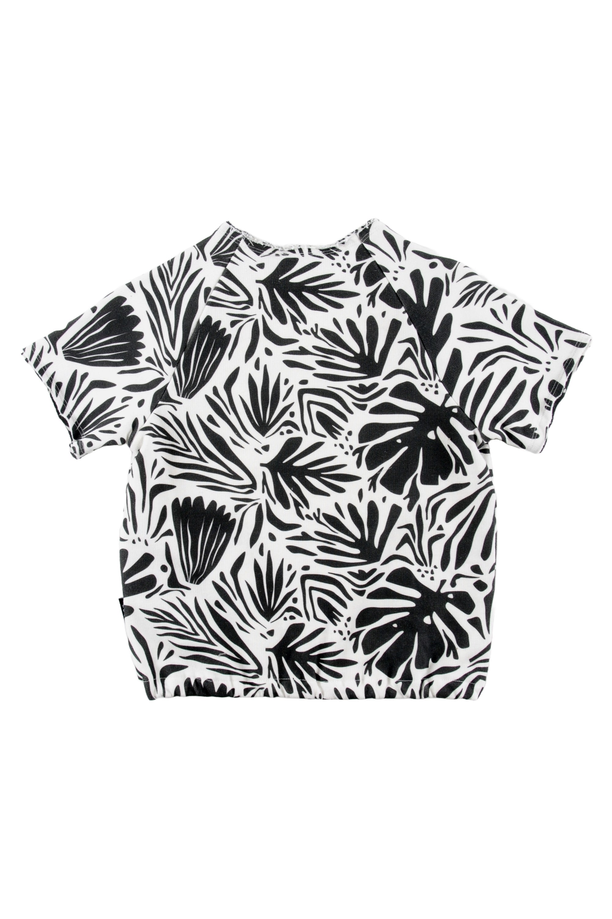 LOUD APPAREL FLORAL ABSTRACT TOP