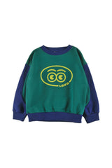LOUD APPAREL "SLEIGH" COLORBLOCK LOGO SWEATER