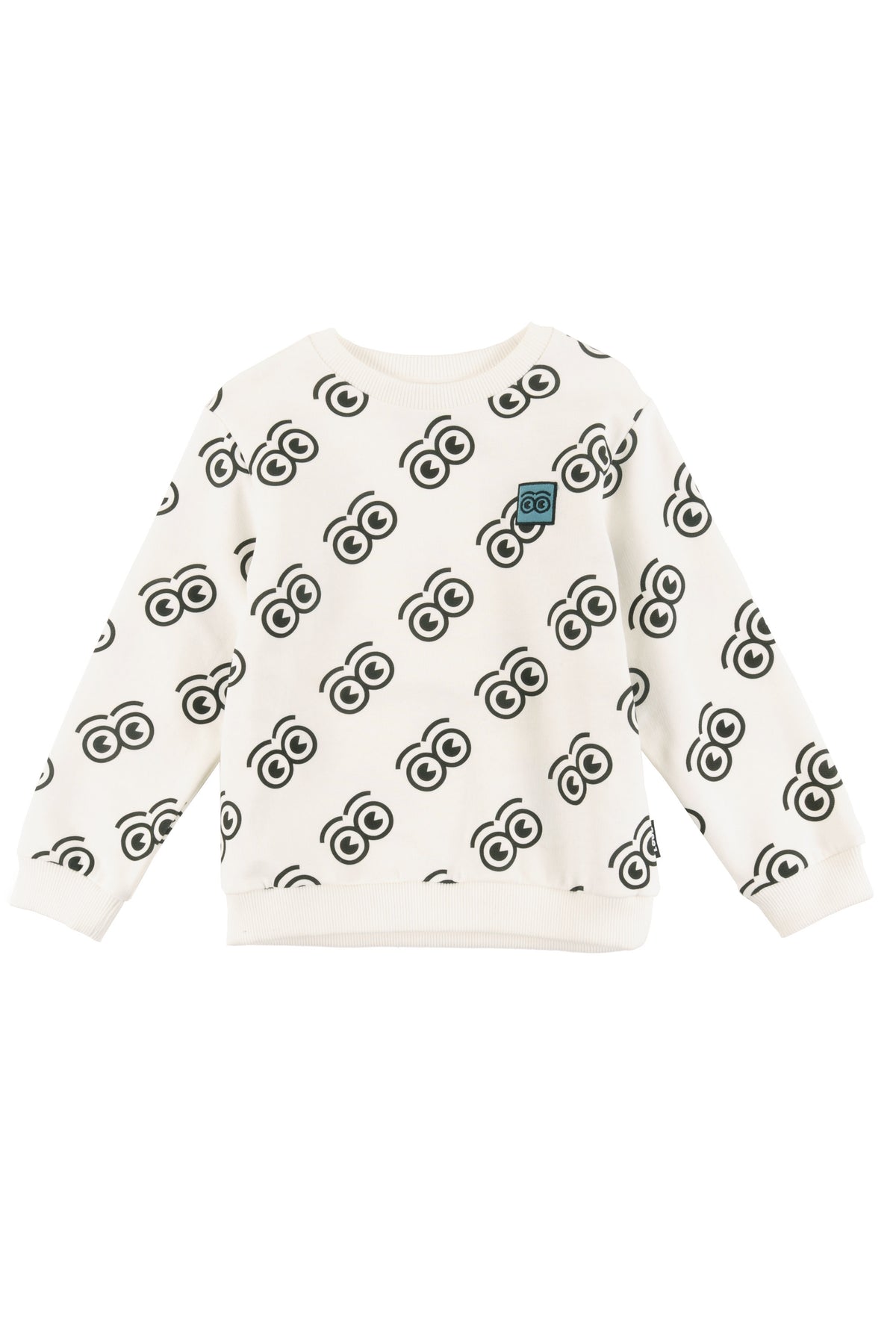 LOUD APPAREL "TRIBE" LOGO EYES ALLOVER PRINT TOP